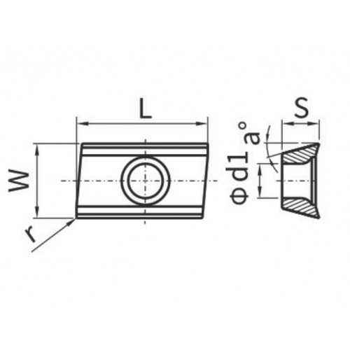 APKT160408FR-LHC BU810 пластина