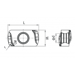 LOGU030310R-GM BPG20B пластина