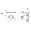 SPMT09T308-D51 BPG20B пластина
