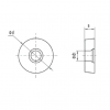 Токарная пластина RCMT1606MOE-R3 BP6225