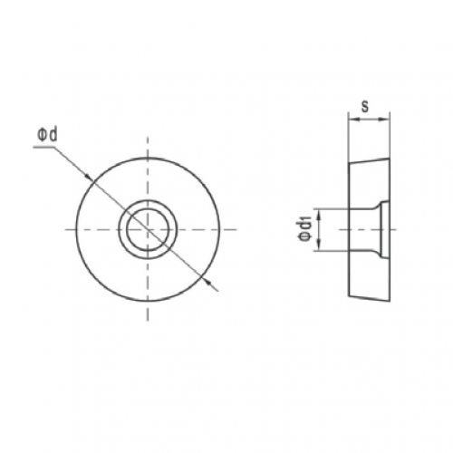 Токарная пластина RCMT1606MOE-R3 BP6225