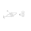 Токарная пластина VNGG160401-LHC BU810